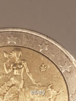 2002 Greece 2 Euro Coin with the S in the Star, very rare
