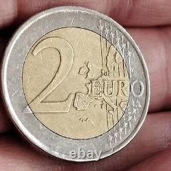 2002 Greek 2 Euro Coin VERY RARE with Printing Error S