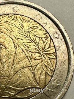 2002 Italy 2 Euro Coin Dante Alighieri Very Rare