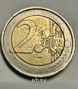 2002 Italy 2 Euro Coin Dante Alighieri Very Rare