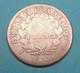 271 France 1/2 Demi Franc 1811 W Napoleon I Silver Coin Very Rare