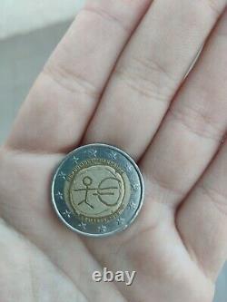 2euro Coin Very Rare 1999-2009 With Bonhomme More Strike Error