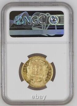 40 Lire Napoleon 1814 Milan NGC MS64 Very Rare Quality