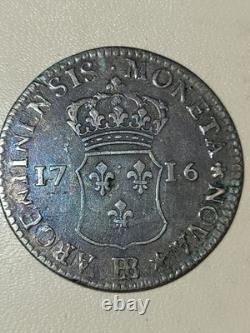 40 Sols from Strasbourg 1716BB Very Rare Make Offer