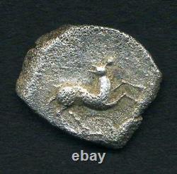 (441) VERY RARE (R3) RUTENES DRACHMAE in DEER SKIN