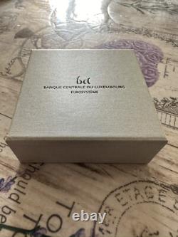 5 Commemorative Silver Coins, very rare from the Grand Duchy of Luxembourg