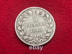 5 Francs 1846 Silver Very Rare