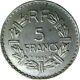 5 Francs Lavrillier 1936 Authentic Guarantee, Very Rare