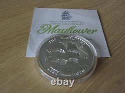 5 Oz Argent 400th Anniversary The Mayflower Very Rare! 400 Copies