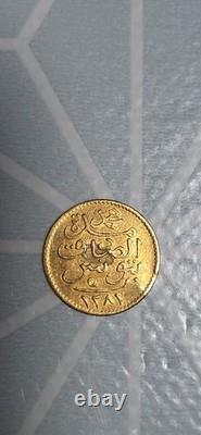 5 Piastres Gold Tunisia, Very Rare, 0.93 g