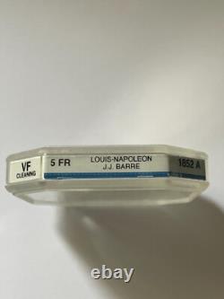 5 francs 1852 A J J bare under shell very rare less than 3769 ex gad 722 proof