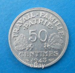 50 Cents Bazor 1943 Striking Medal + Nice Quality! Very Rare