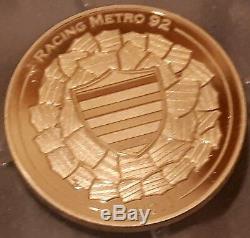 +++ 50 Euro Gold 2011 Racing Metro 92 +++ Very Rare 500 Copies Only +++
