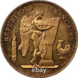 50 Francs Or Genie 1896 Paris Splendid To Fdc Prooflike Quality Very Rare Rrr
