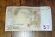 50 Euro Banknote 2002 Serial Number V Very Rare Limited Series