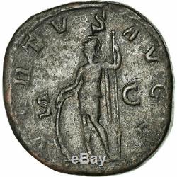 # 657521 Mint, Gordian Ii, Sestertius, Rome, Very Rare, Vf Bronze Ric8