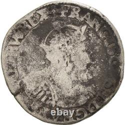 #844120 Currency, France, François I, Teston, Rouen, Very rare, B+, Silver