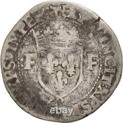 #844120 Currency, France, François I, Teston, Rouen, Very rare, B+, Silver