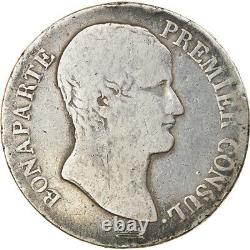 #892588 Currency, France, Napoleon I, 5 Francs, Year 12, Turin, Very Rare, B+, Ar