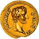 #898075 Coin, Tiberius, Quinarius, 15-16 Ad, Lyon Lugdunum, Very Rare, About Extremely Fine.