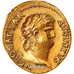 #905439 Currency, Nero And Poppaea, Aureus, 64-65, Rome, Very Rare, Sup, Gold, Ri