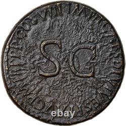 #906251 Currency, Titus for Divus Vespasianus, Sestertius, 80-81, Rome, Very rare
