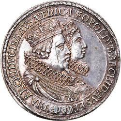 #906344 Currency, Austria, Leopold V, 2 Thaler, 1635, Hall, Very Rare, Sup+, A