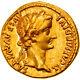 #906940 Coin, Tiberius, Aureus, Ad 14-37, Lyon Lugdunum, Very Rare, Extremely Fine +.