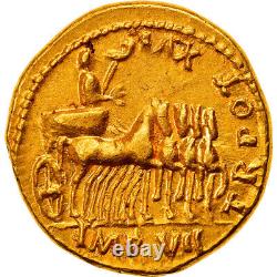#906940 Coin, Tiberius, Aureus, AD 14-37, Lyon Lugdunum, Very rare, Extremely fine +.