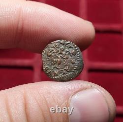 #95-28 LOUIS XIV Menut / Denier de Perpignan 1651 VERY RARE