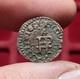 #95-28 Louis Xiv M&eacute;nut / Denier Of Perpignan 1651 Very Rare
