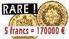 A Tr S Rare Pi This Fran Has 5 Francs Sold 170000 Euro