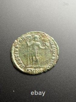 AE1 Double Maiorina Valens, Nicomedia 64, RIC. 7. R3. Very rare