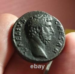 Aelius Three Rare (r2) And Beautiful Dupondius Roman Currency Roman Coin