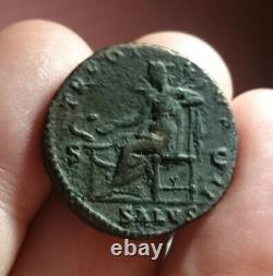 Aelius Three Rare (r2) And Beautiful Dupondius Roman Currency Roman Coin