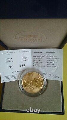 Asterix Coin Gold Coin De Paris 2007 17g Very Rare