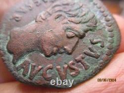 Augustus Like Aes. Rare Very Beautiful, With Received Signs