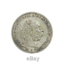Austria 554, Corona, 1907, Silver, Ttb, Rare, Km 2804