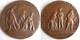 Austria, Habsburg, Satirical Medal 1744 Marie-therese, Very Rare