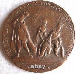 Austria, Habsburg, satirical medal 1744 Marie-Therese, very rare