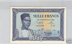 Bank Of The Republic Of Mali 1,000 Francs 22.9.1960 Pick 4 Tres Rare