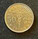 Belgium Albert I &ndash; Very Rare 1934 Vl 50 Centimes Coin &ndash; Rare Date