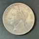 Belgium Leopold I Very Rare 5 Francs Coin 1834 Silver Pos. A