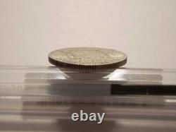 Belgium Leopold II 1881 50 cents in silver. Very rare. 13saz31