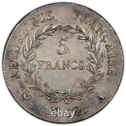Bonaparte First Consul 5 Francs An 12 Paris Splendid Very Rare Quality