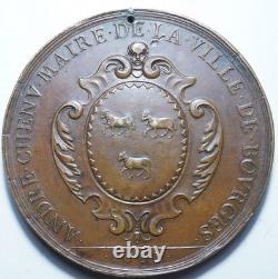 Bourges Very Rare Medal for Jean-Baptiste Colbert 1682