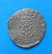 Charles Vii Tres Rare Small White Or Half Floret Struck In Limoges