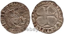 Charles VIII Very Rare Liard of Dauphiné