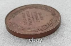 Charles X Medal 1827 French Colonies Private Council Very Rare