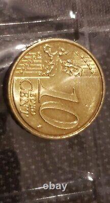 Coin 10 Centimes Euros France, Year 2020, Very Rare, Like New Condition